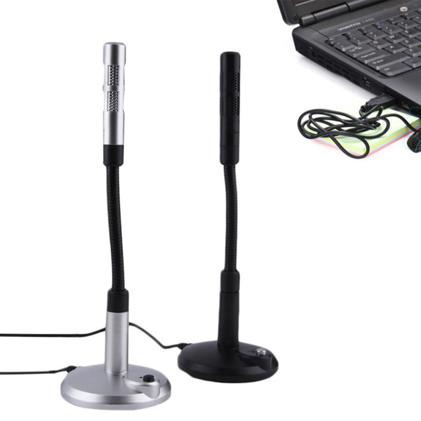 Настолен микрофон за Windows или IOS с USB свързване стерео звук и голям обхват