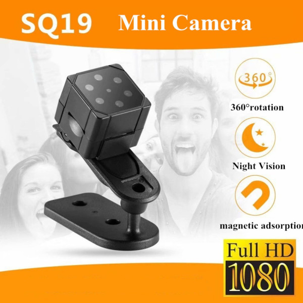 Миниатюрна HD 1080P камера с магнитно захващане и щипка SC13