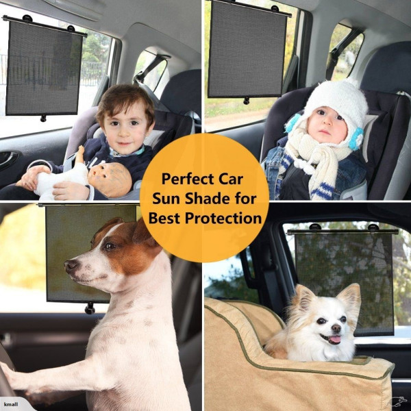 Щори за автомобил - защита от слънцето с вакуумно закрепване AUTO SHAD-3