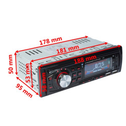 Радио за кола и МР3 плейър с Bluetooth и двоен USB порт, U диск AUTO RADIO10 3