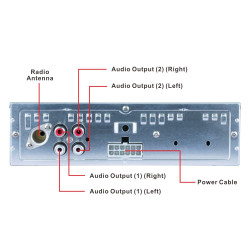 Многофункционален Bluetooth MP3 плейър, FM и връзка със смартфон AUTO RADIO5 1