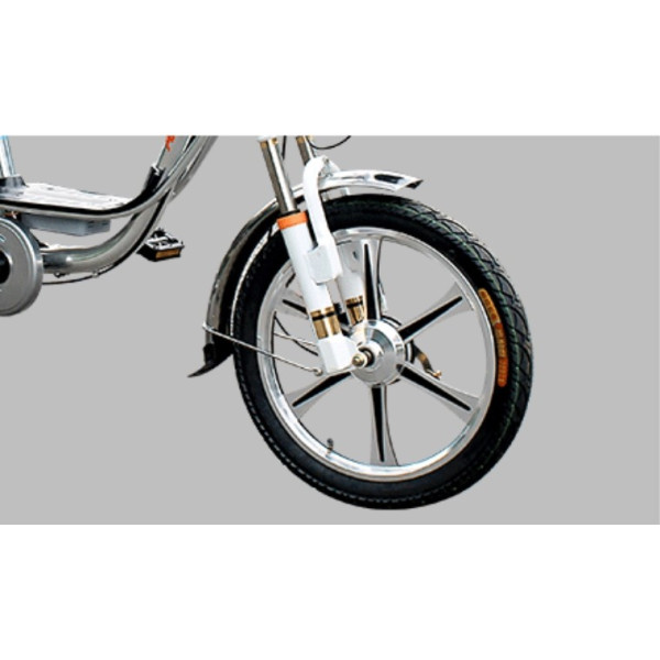 Мощен и лек електрически велосипед 18 инча с допълнителна седалка BIKE-5 48V8A