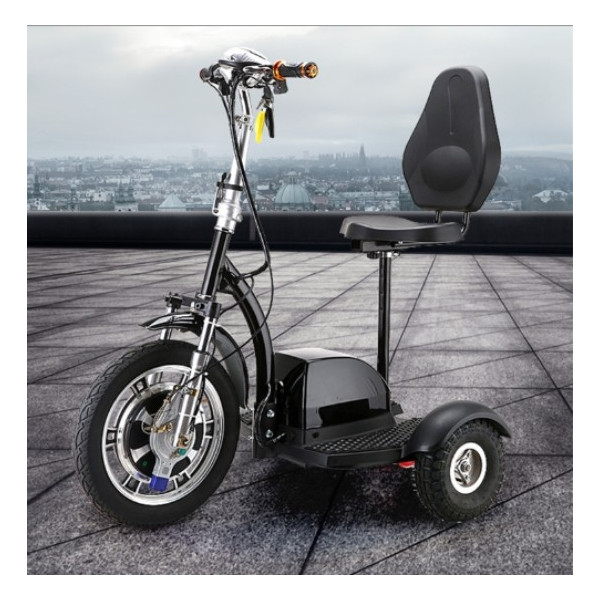 Сгъваема електрическа триколка скутер подходяща за двама TRIKOK3