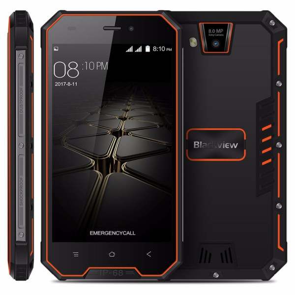 Blackview BV4000 Pro, водоустойчив смартфон, екран 4.7", четириядрен, Android 7