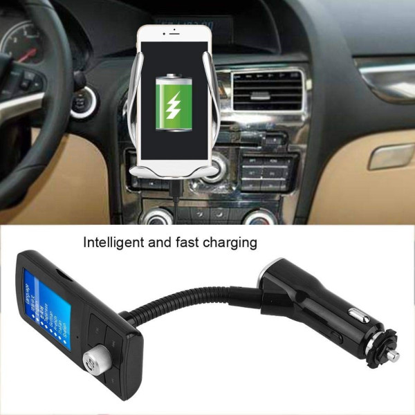 Хендсфри радио трансмитер за автомобил с Bluetooth, USB, SD, цветен екран HF34 9
