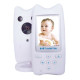 Безжична бебефон система с камера и двупосочно аудио WB801 IP16 3