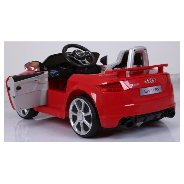 Детска кола с акумулаторна батерия детайлна реплика на Audi TT RS