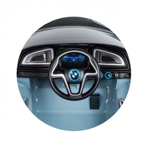 Спортен детски автомобил с акумулаторна батерия  реплика на BMW I8 Concept 5