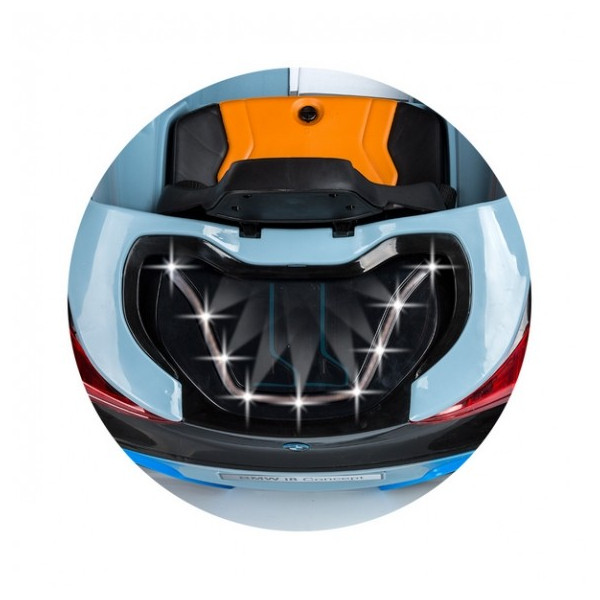Спортен детски автомобил с акумулаторна батерия  реплика на BMW I8 Concept