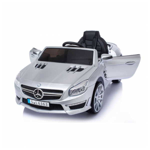 Едноместна детска кола с акумулаторна батерия  реплика на Mercedes Benz SL63 AMG 3