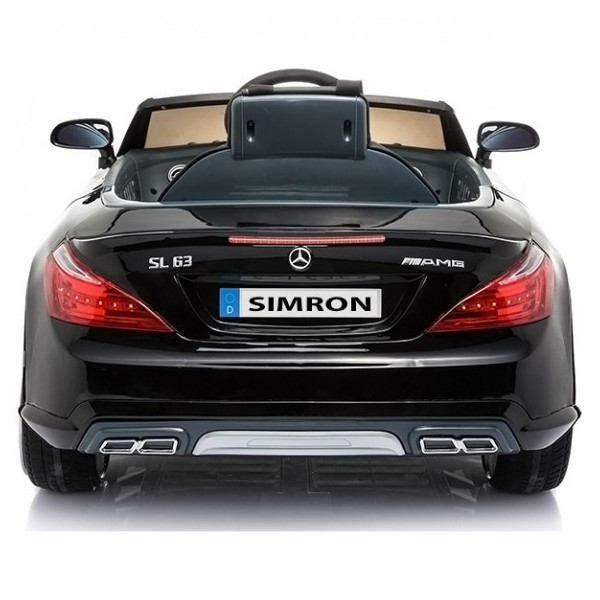 Едноместна детска кола с акумулаторна батерия  реплика на Mercedes Benz SL63 AMG