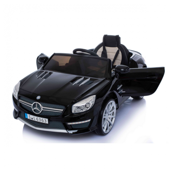 Едноместна детска кола с акумулаторна батерия  реплика на Mercedes Benz SL63 AMG