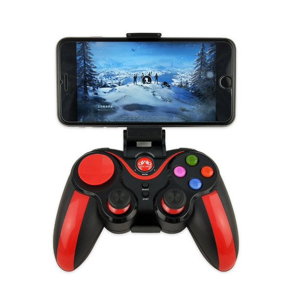 Безжичен Bluetooth контролер за игри с батерия и държач за телефон  PSP35(S5plus)
