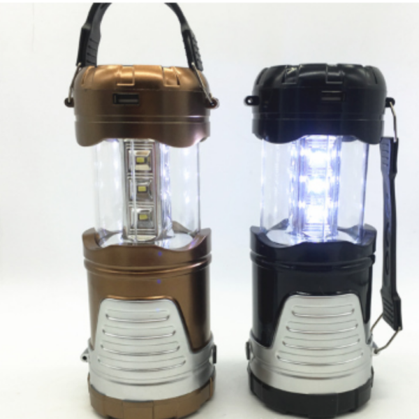 Преносим фенер с LED светлина и соларно  зареждане за  къмпинг CAMP LAMP 10B