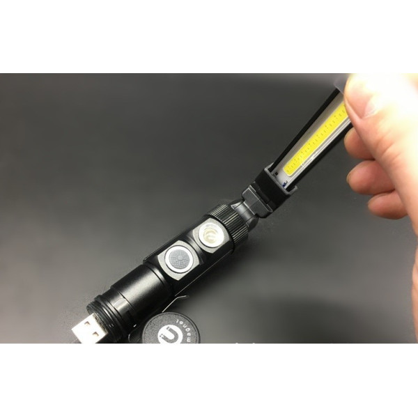 Сгъваем фенер с два вида светлини USB акумулаторно аварийно осветление FL20