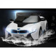 Едноместна детска кола с акумулаторна батерия лицензиран модел на  BMW I8 7
