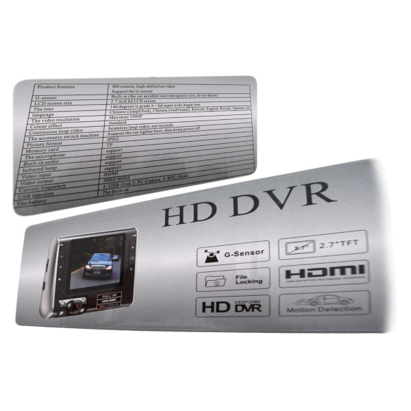 Видеорегитратор K8000 с HDMI порт AV порт Night Vision -12Mpx  AC16