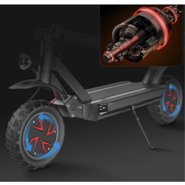 Сгъваема тротинетка/ Електрически скутер 11 инча и мощност 2 х 1800W