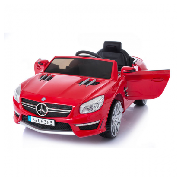 Детска кола с акумулаторна батерия детайлна реплика на Mercedes SL63 AMG