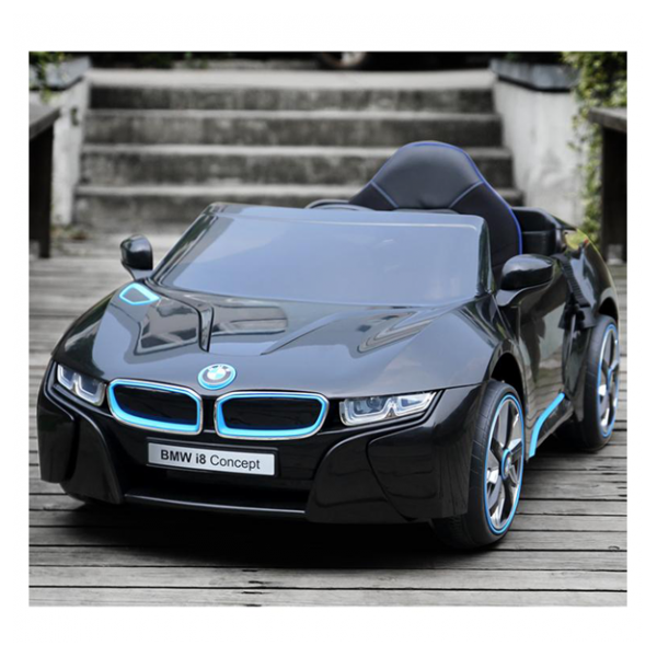 Едноместна детска кола с акумулаторна батерия лицензиран модел на  BMW I8 1