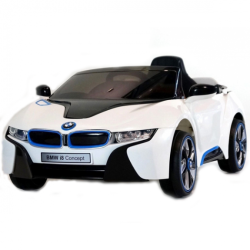 Едноместна детска кола с акумулаторна батерия лицензиран модел на  BMW I8