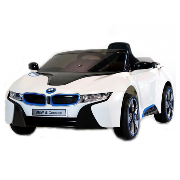 Едноместна детска кола с акумулаторна батерия лицензиран модел на  BMW I8 2
