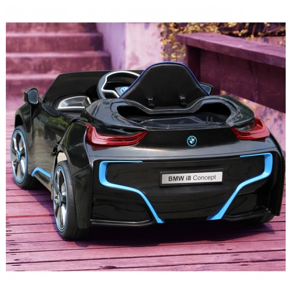 Едноместна детска кола с акумулаторна батерия лицензиран модел на  BMW I8 4