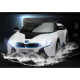 Едноместна детска кола с акумулаторна батерия лицензиран модел на  BMW I8 11
