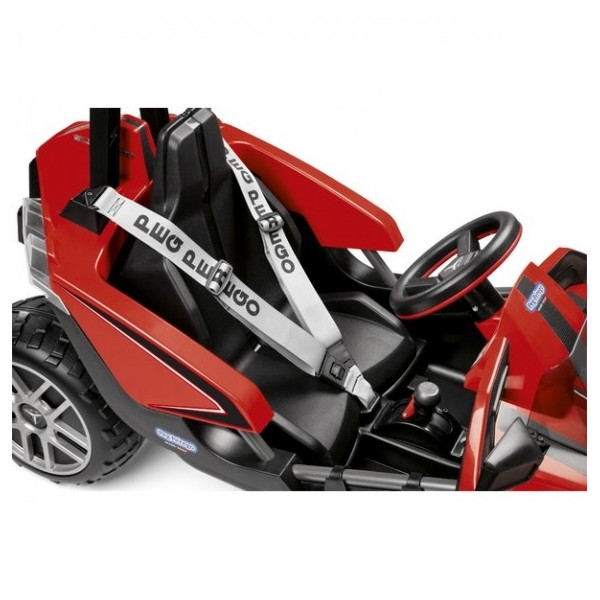Едноместен детски състезателен автомобил с батерия реплика на Polaris SlingshotRC 3
