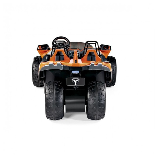 Двуместен детски състезателен автомобил с батерия реплика на Polaris Slingshot 8