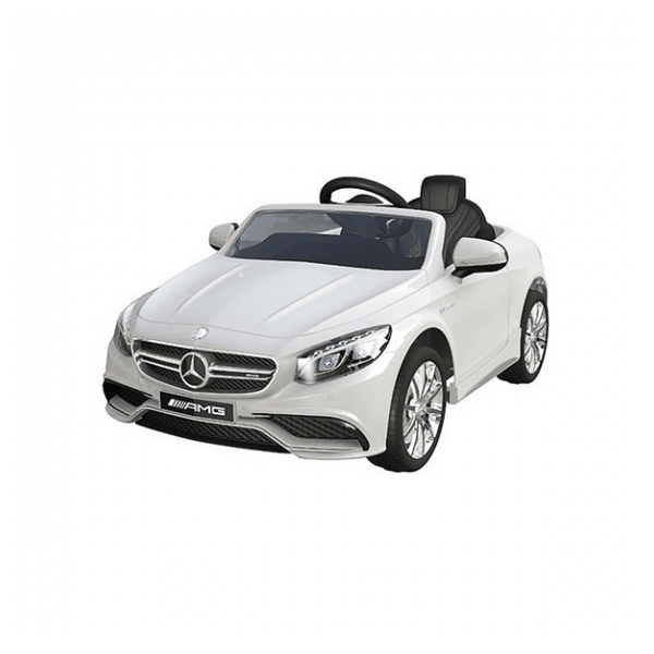 Детска кола с акумулаторна батерия детайлна реплика на Mercedes Benz S63 AMG 12V 1