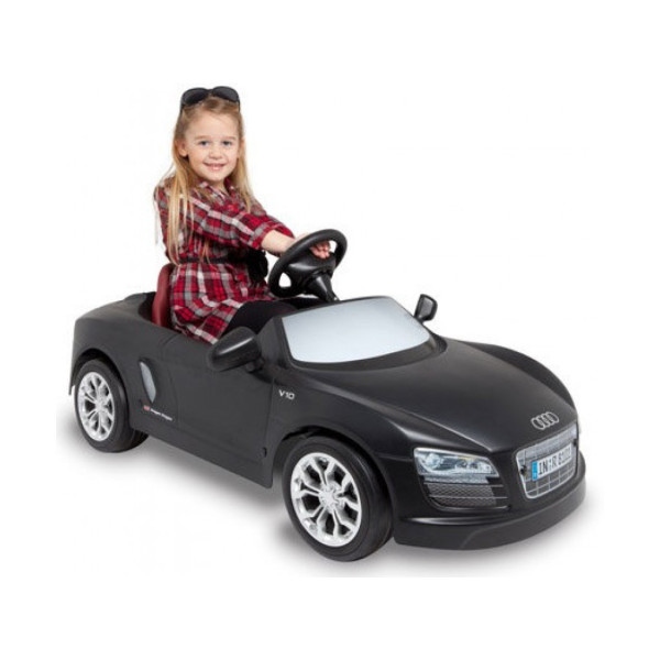 Детска кола с акумулаторна батерия луксозен дизайн реплика на Audi R8 Spyder