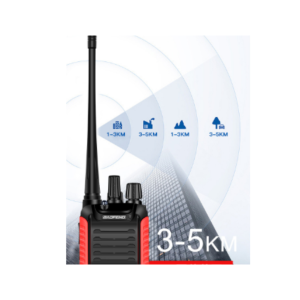 Портативна уоки-токи радиостанция модел BF-999S с 16 канала