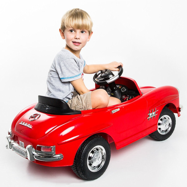 Детска кола с акумулаторна батерия детайлна реплика на MERCEDES 300SL