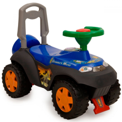 Детска кола за избутване с подвижно кормило и звукови ефекти DINO TOLOCAR