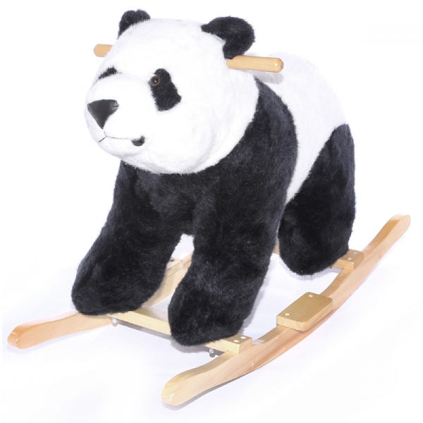 Детска плюшена панда за яздене 2 в 1