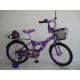 Детски велосипед Барби с помощни гуми 12'' 2