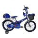 Детски велосипед с кош и помощни колела Spiderman  с 20'' цолови гуми