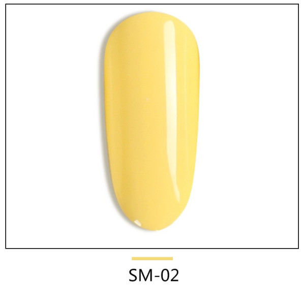 Висококачествен UV гел лак за нокти AS Anothersexy, в 6 нюанса Lemon yellow ZJY7 7