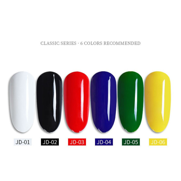UV гел лак за нокти AS Anothersexy, в 6 ярки цвята Classic eternal series ZJY11