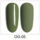 Гел лак за нокти AS Anothersexy, в 6 тона на зеленото Olive green ZJY30 10 — 4sales