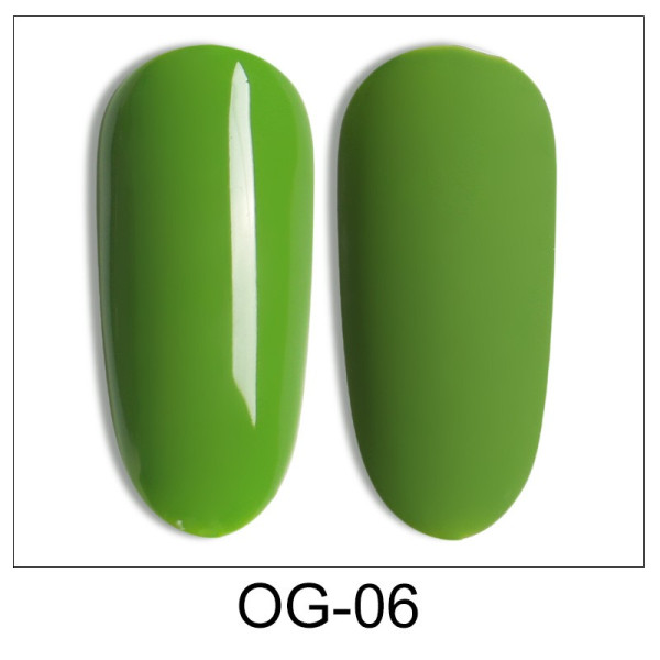 Гел лак за нокти AS Anothersexy, в 6 тона на зеленото Olive green ZJY30