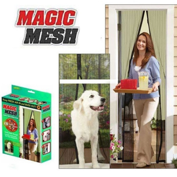 Магнитна мрежа за врата против насекоми Magic mesh