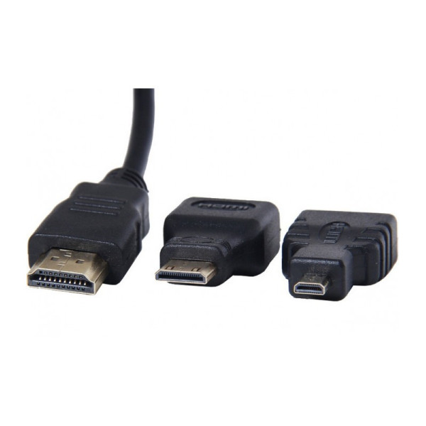 Свързващ кабел 3 в 1  - HDMI към HDMI 4