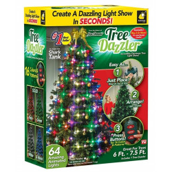 Коледни LED лампички за елха Star shower tree dazzler TV164