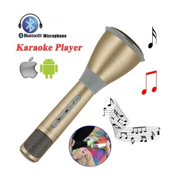 Bluetooth микрофон за караоке с говорител