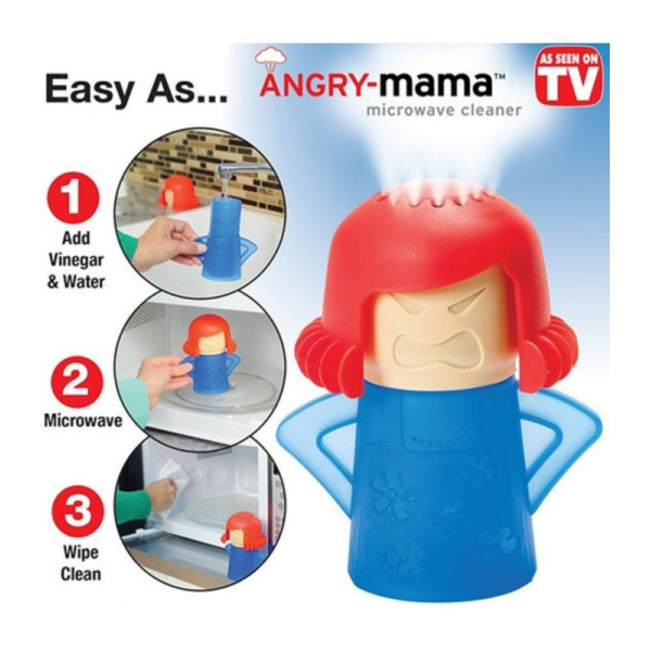 Почистващ уред за микровълнова фурна Angry mama TV232