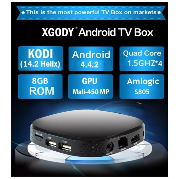 Смарт TV box Android Full HD 1080p 3D KODI – 758 1