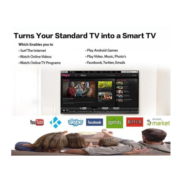 Смарт TV box Android Full HD 1080p 3D KODI – 758