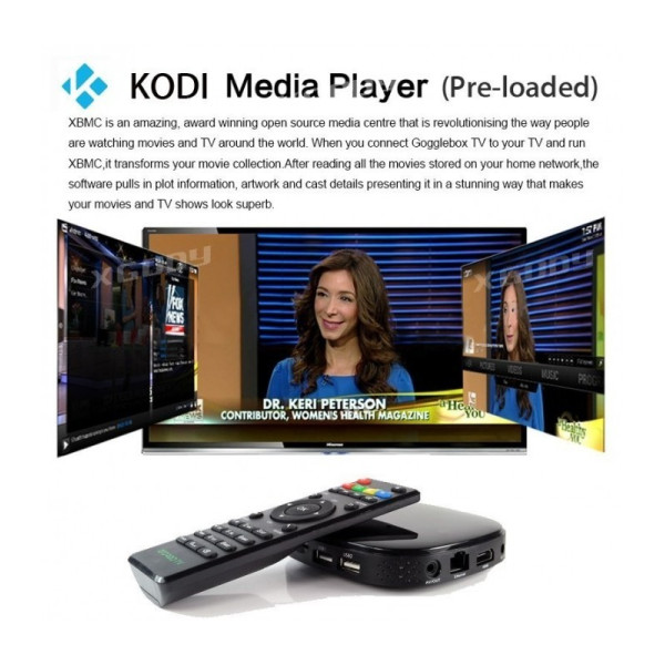 Смарт TV box Android Full HD 1080p 3D KODI – 758 6